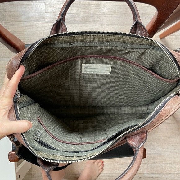 Jack Spade slim briefcase - NEEDS REPAIR - Picture 6 of 15
